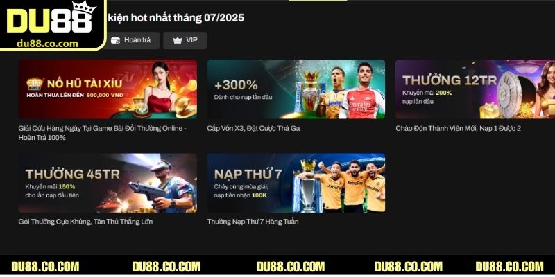 Khuyến mãi DU88 được triển khai với quy định minh bạch